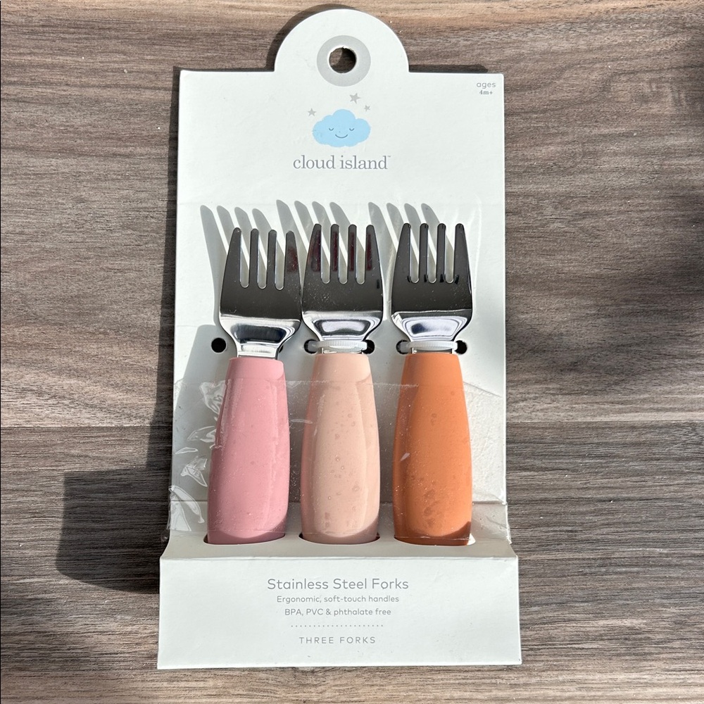NWT Cloud Island Stainless Steel Forks